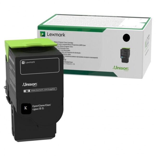 Lexmark 78C2XKE must tooner suuremahuline 8500lk