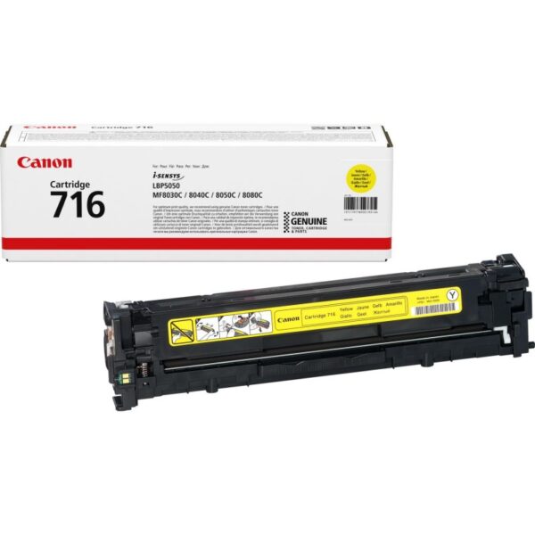 Canon 716 kollane toonerikassett 1500lk