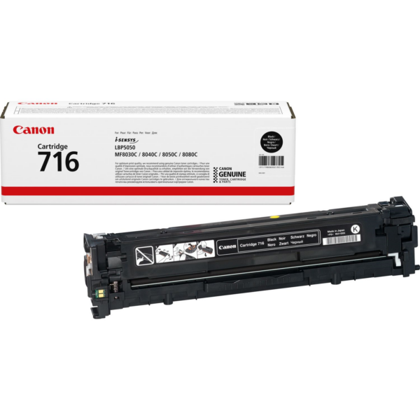 Canon 716BK must laser-toonerikassett
