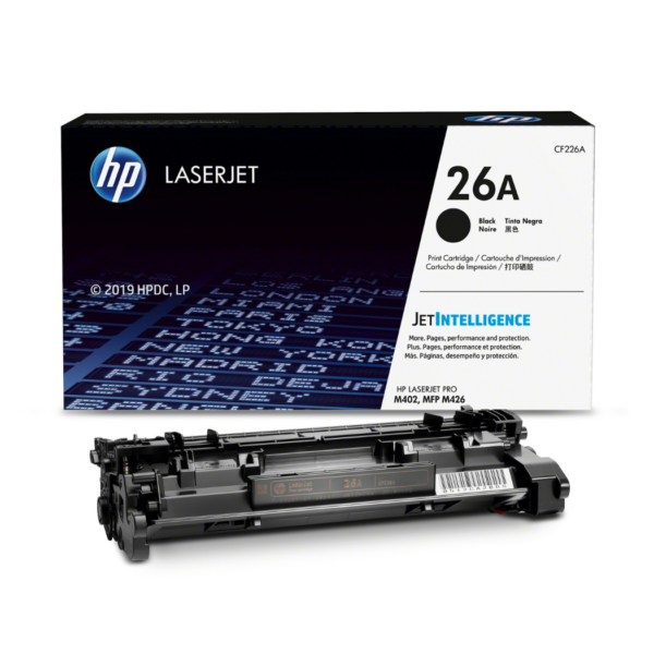 HP 26A (CF226A) must toonerikassett 3100lk