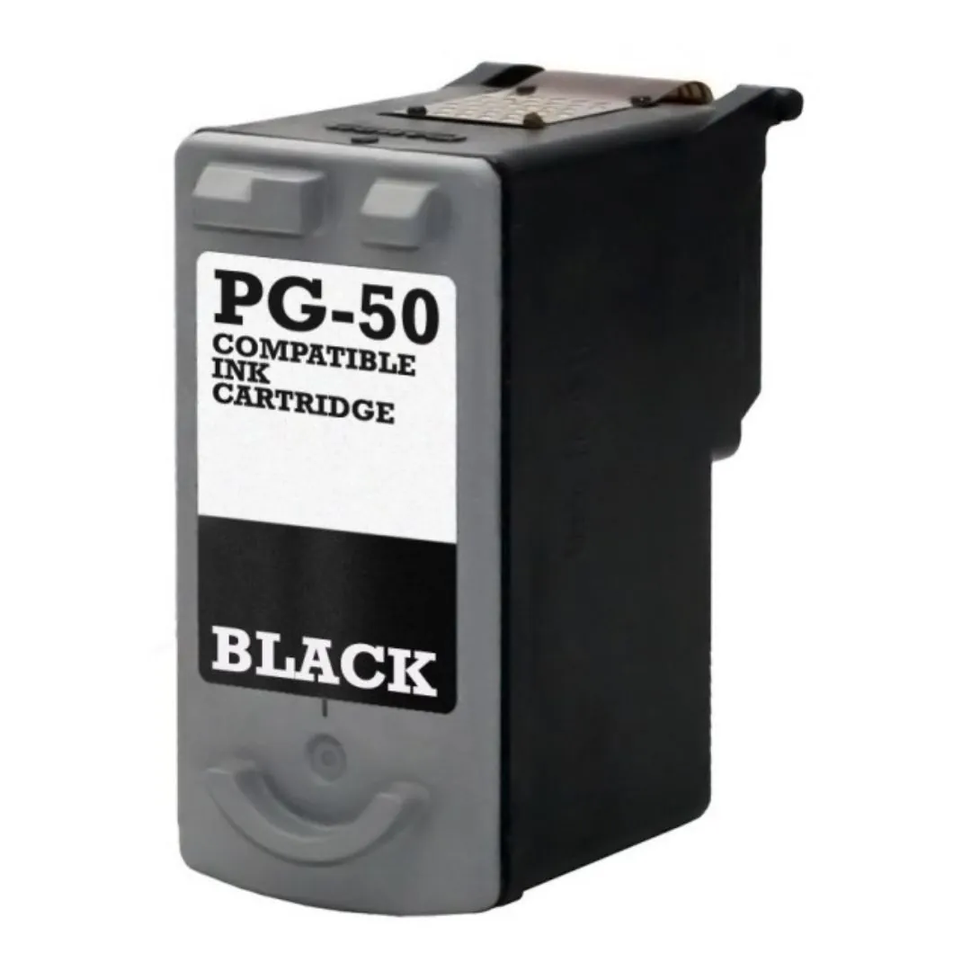 Canon PG-50 must analoogtint – 300 lehekülge kvaliteetset ja teravat trükki