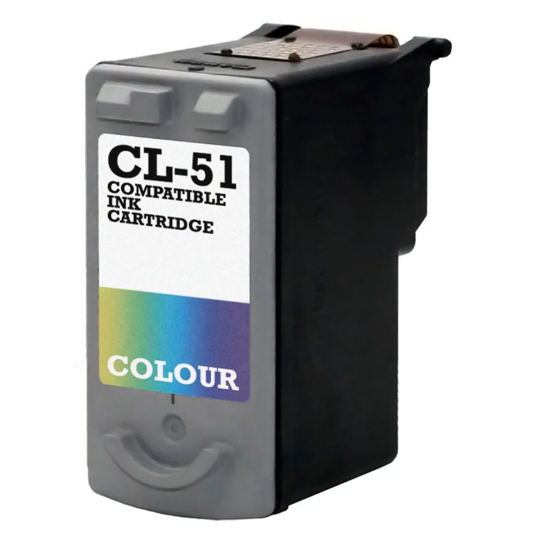Canon CL-51 värviline analoogtint – 540 lehekülge elavaid värve ja kvaliteetset printimist