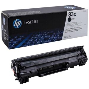 HP 83X (CF283X) must toonerikassett 2500lk