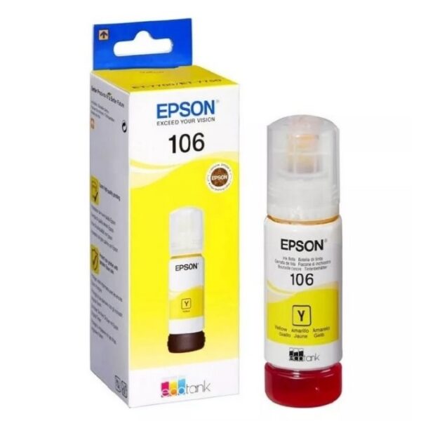 Epson 106 (C13T00R440) kollane tint