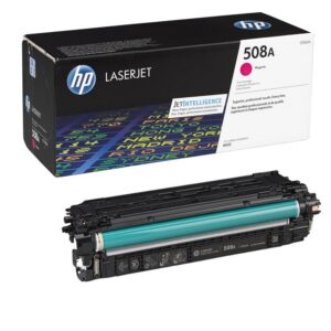 HP 508A / CF363A magenta toonerikassett, 5000 lehekülge – elavad ja täpsed magentatoonid.