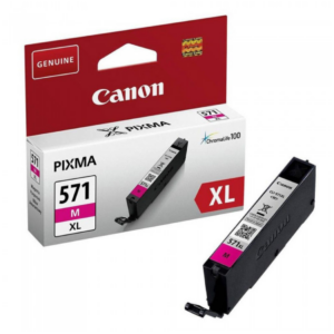 Canon CLI-571XL magenta tindikassett – kuni 680 lehekülge erksat ja kvaliteetset värvitrükki.