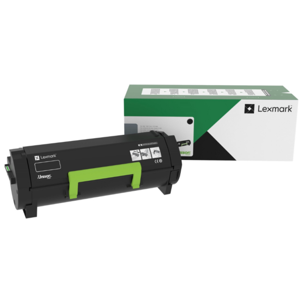 Lexmark 66S2H00 must suuremahuline toonerikassett, kuni 28 000 lehekülge.