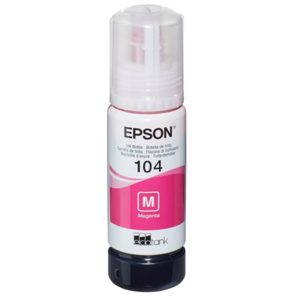 Epson 104 magenta tint, 7500 lk – kvaliteetne ja kauakestev värvitrükk.