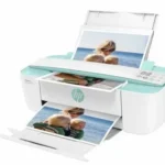 Kompaktne ja stiilne HP DeskJet 3730 All-in-One tindiprinter juhtmevaba ühenduse ja mobiilitrüki toega.