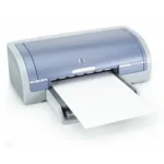 HP DeskJet 5145 värviline tindiprinter, kompaktne ja stiilne disain.