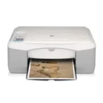 HP DeskJet F2224 – kompaktne kõik-ühes tindiprinter, mis võimaldab printida, skaneerida ja kopeerida dokumente kodus või väikekontoris.