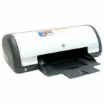 HP DeskJet D1460 – kompaktne värviline tindiprinter, mis sobib igapäevasteks trükitöödeks kodus ja väikekontoris.