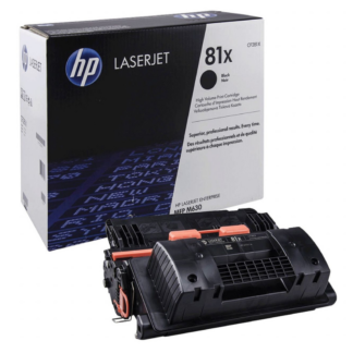 HP 81X (CF281X) suuremahuline originaaltooner 25000lk