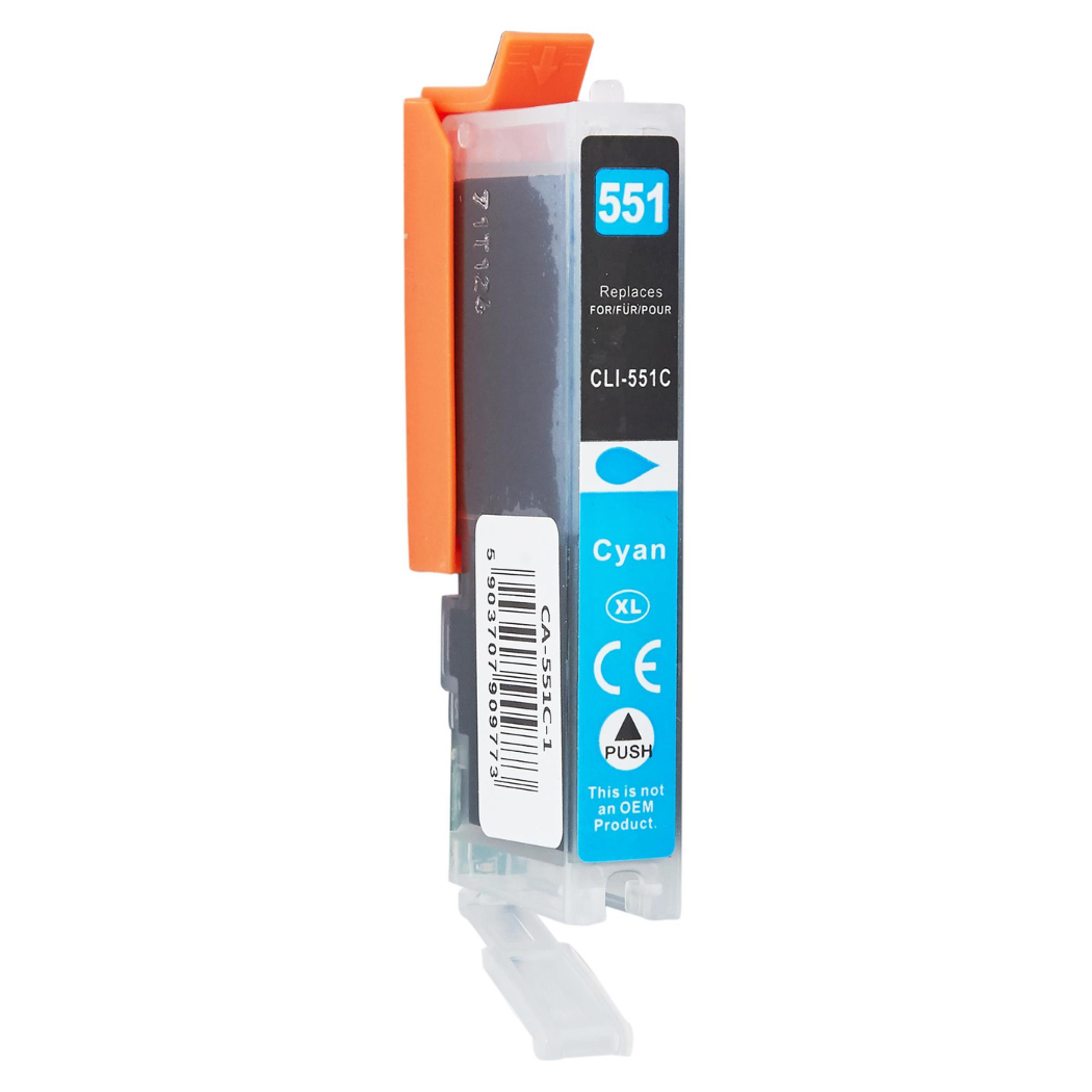 Canon CLI-551XLC tsüaan analoogtint 300lk