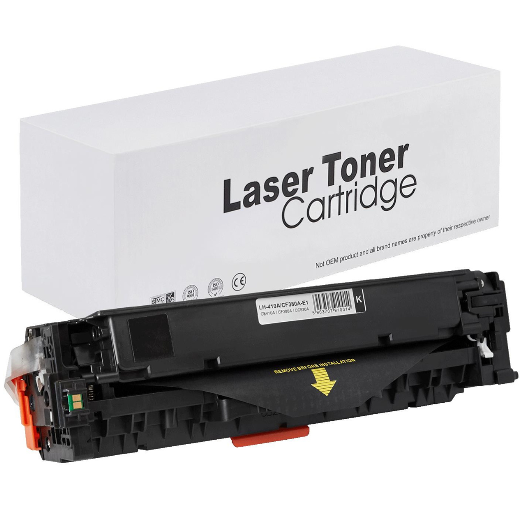 HP 305A (CE410A) must analoogtooner 2200lk