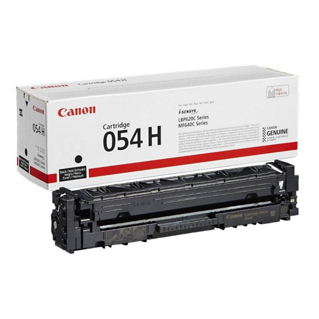 Canon 054HBk must analoogtooner 3100lk