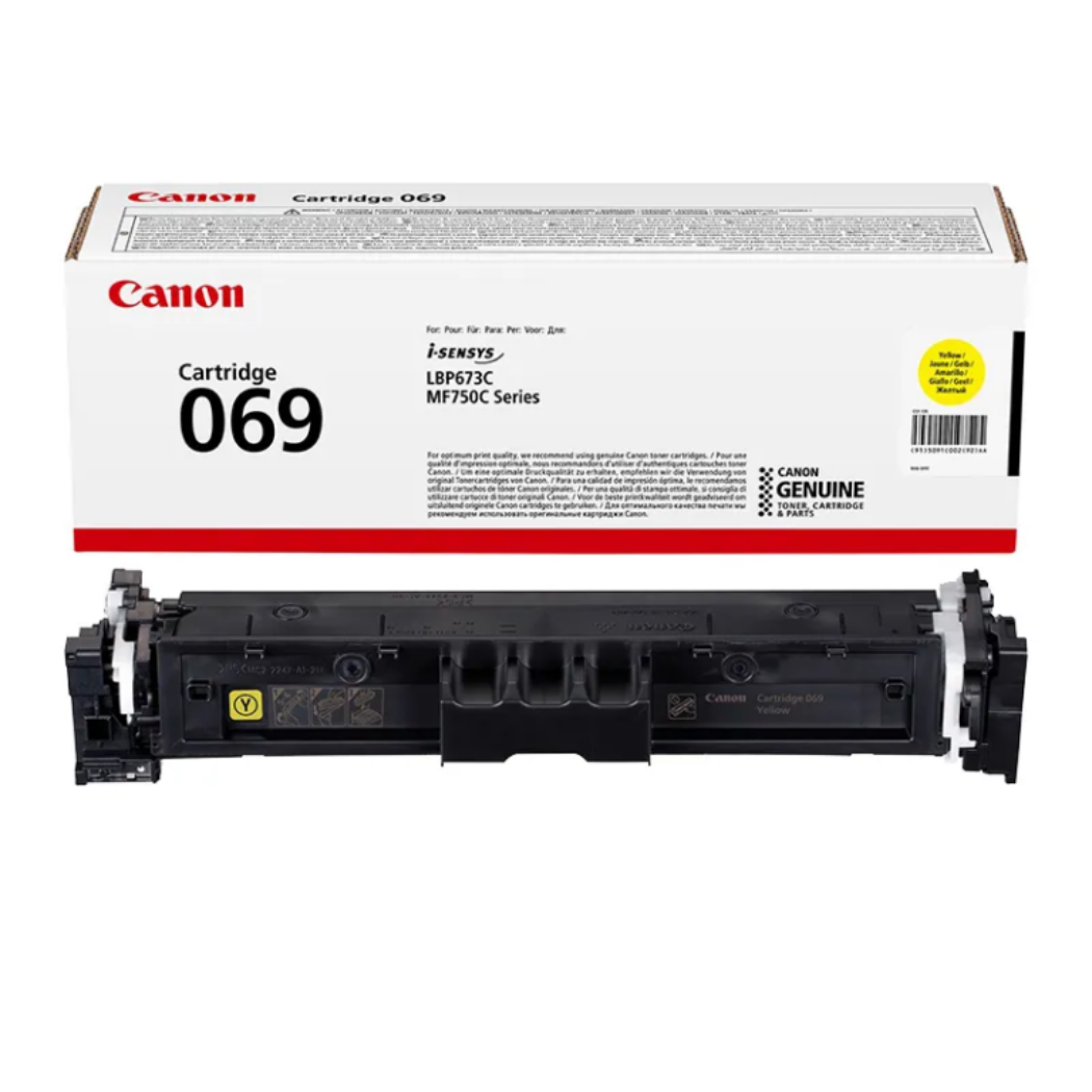 Canon 069HY suuremahuline kollane toonerikassett 5500lk