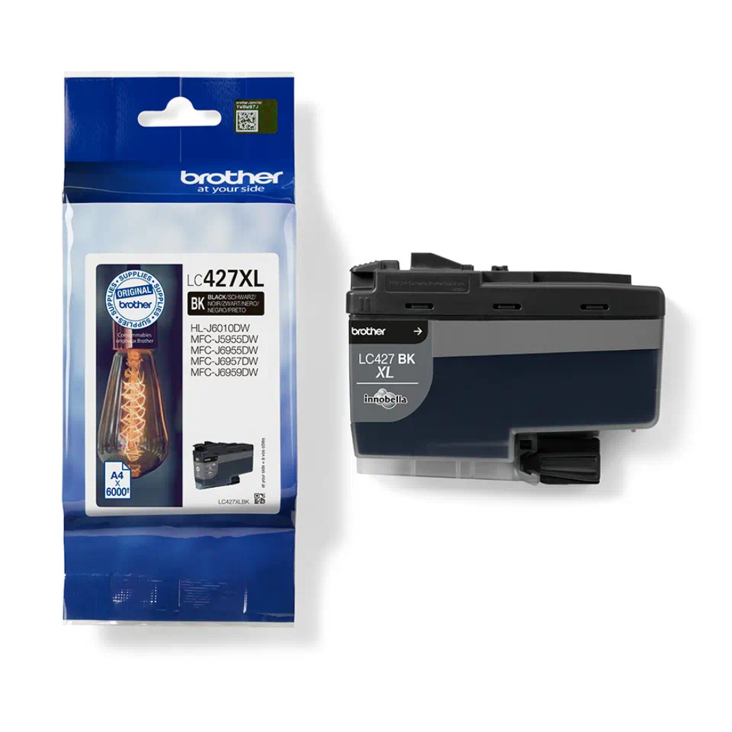 Brother LC427XLBk suuremahuline must tindikassett 6000lk