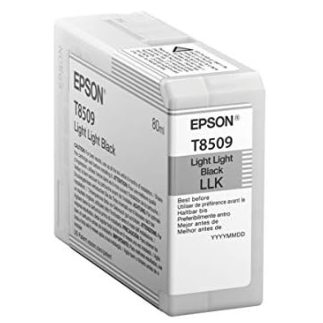 Epson T8509 / C13T850900 hele helemust tindikassett