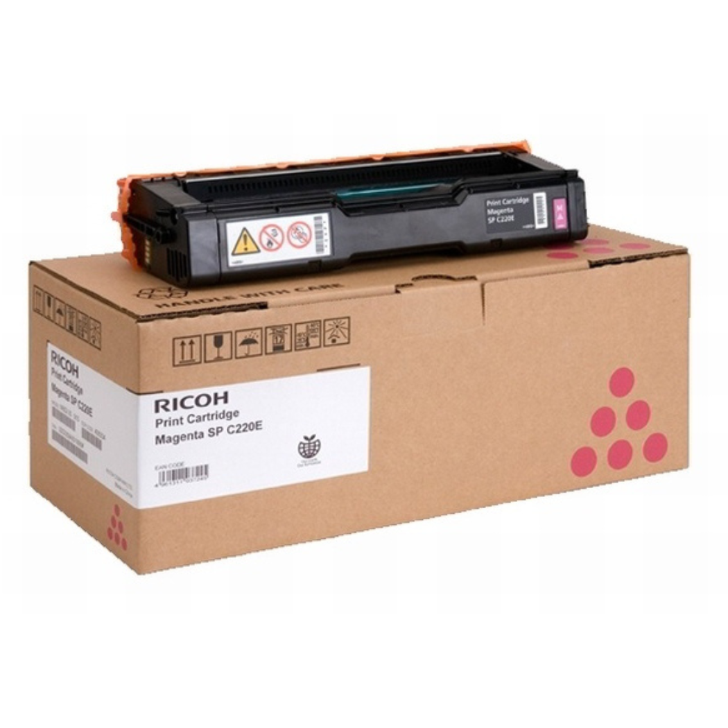 Ricoh SP C220 (407644) magenta originaaltooner 2000lk