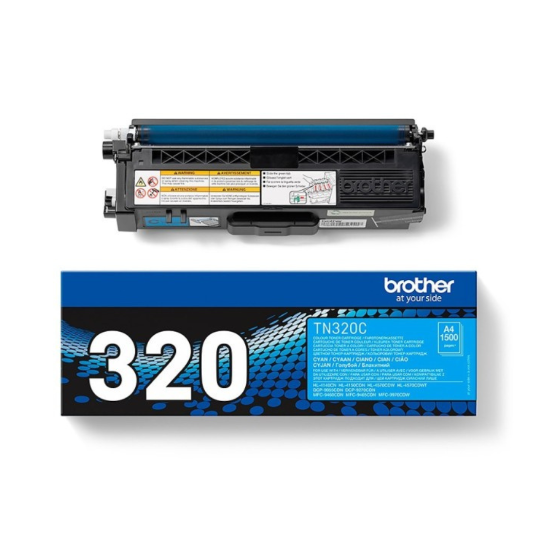 Brother TN-320 tsüaan originaaltooner 1500lk