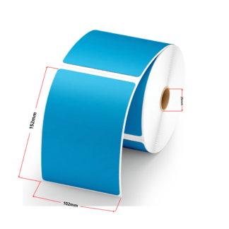 Zebra 800264-605 termoetiketid 102 × 152 mm, sinine – analoog