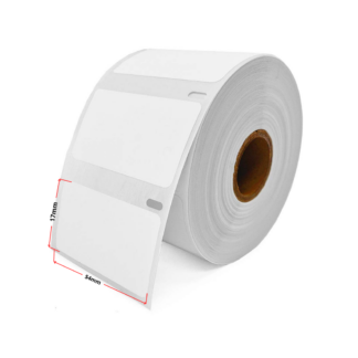Brother DK-11204 termoetiketid 17 × 54 mm, valge – analoog