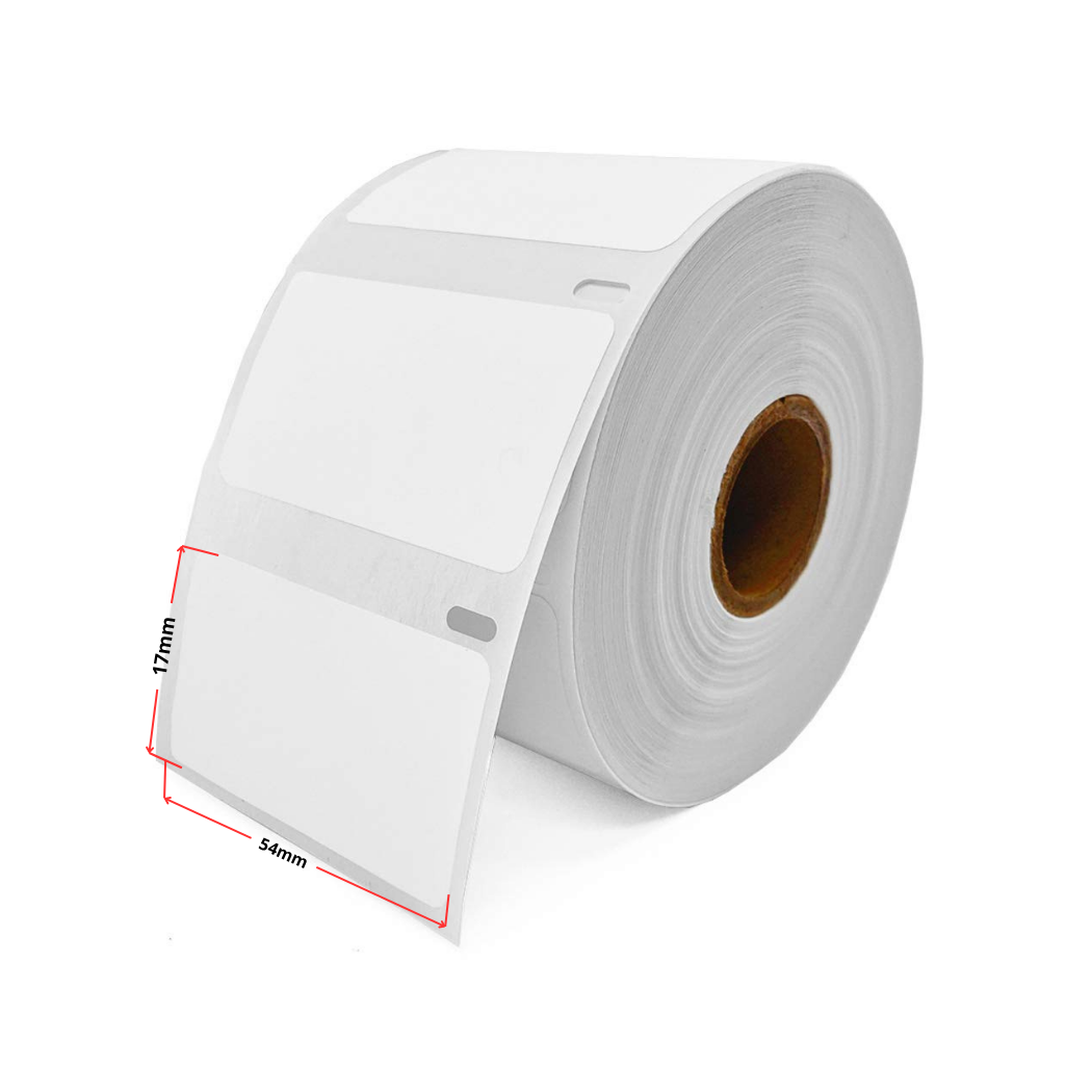 Brother DK-11204 termoetiketid 17 × 54 mm, valge – analoog