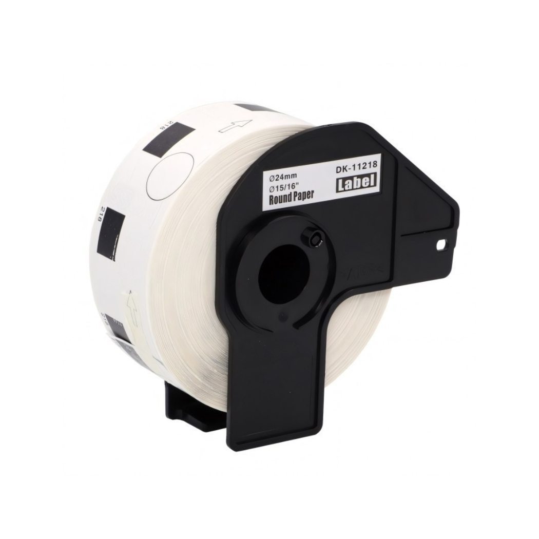 Brother DK-11218 termoetiketid, valge – analoog