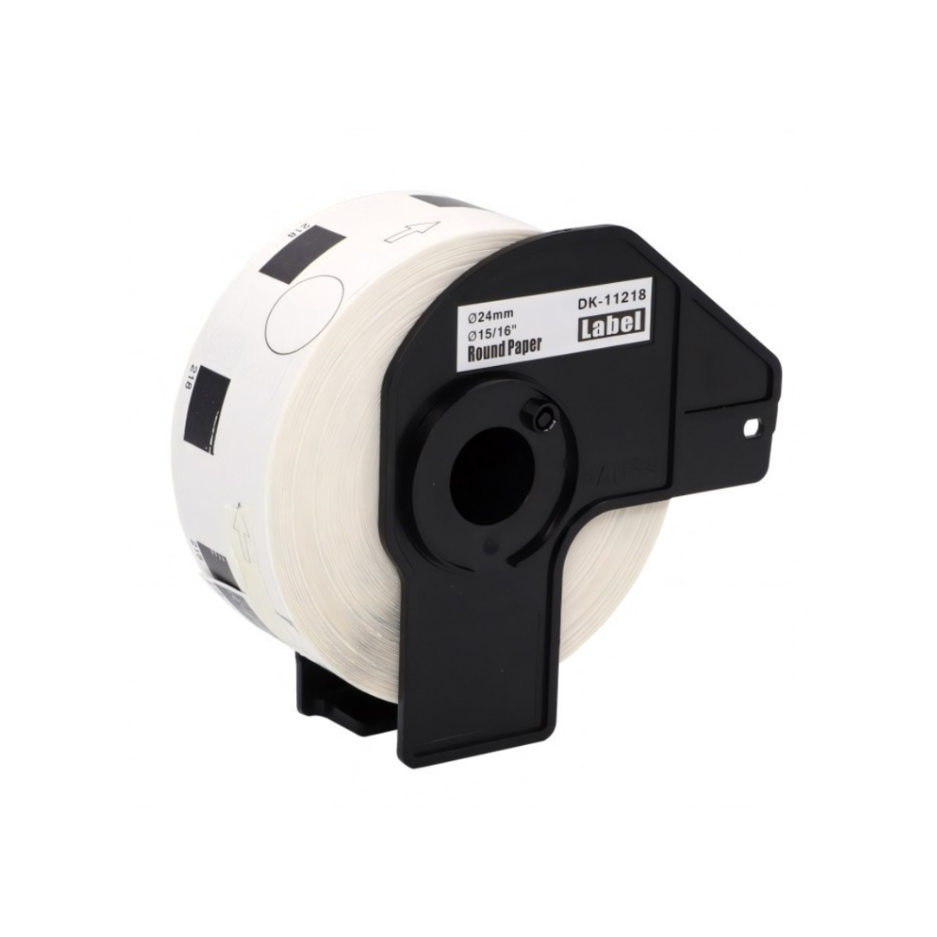 Brother DK-11219 termoetiketid, valge – analoog