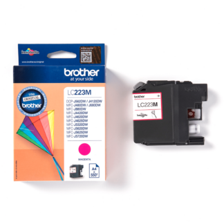 Brother LC223M magenta originaaltint 550lk