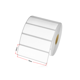Brother RD-S04E1-R termoetiketid 26 × 76 mm, valge – analoog
