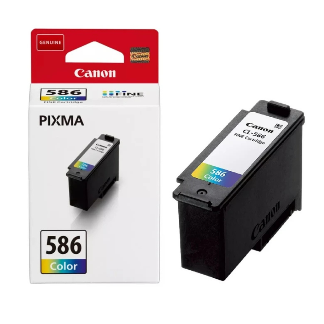 Canon CL-586 (6227C001) värviline originaaltint 180lk