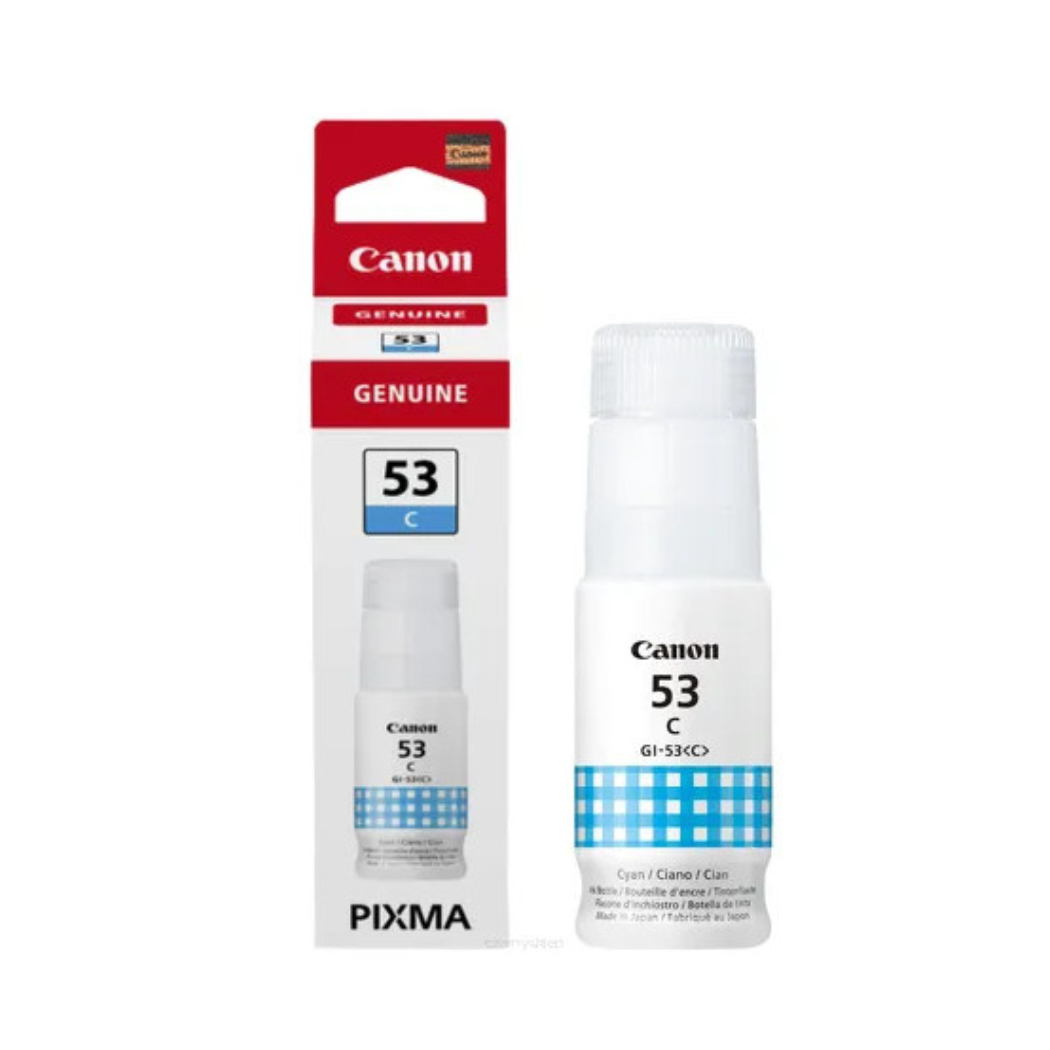 Canon GI-53 (4673C001) tsüaan originaaltint 3800lk