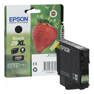Epson 29XL (C13T29914012) must suuremahuline originaaltint 470lk