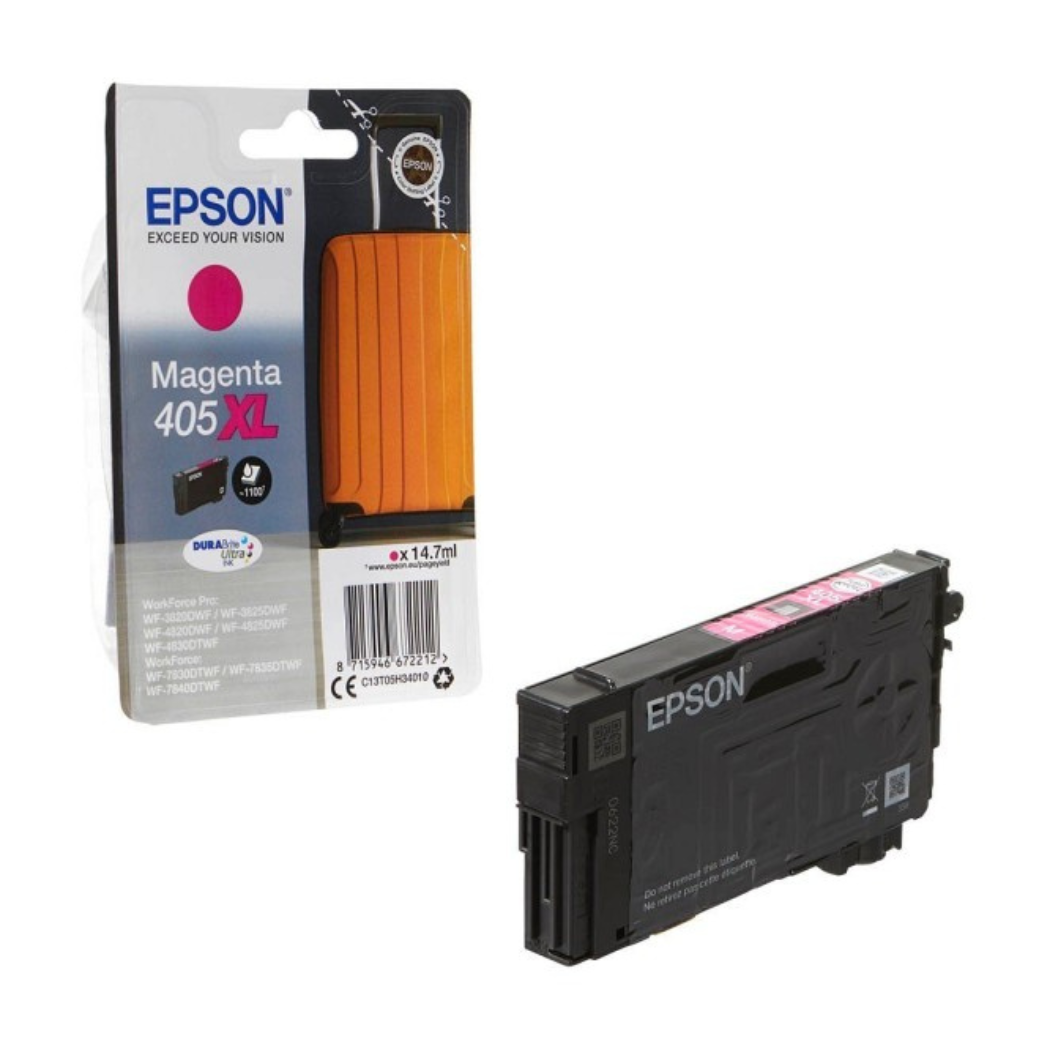 Epson 405XL (C13T05H34010) magenta suuremahuline originaaltint 1100lk