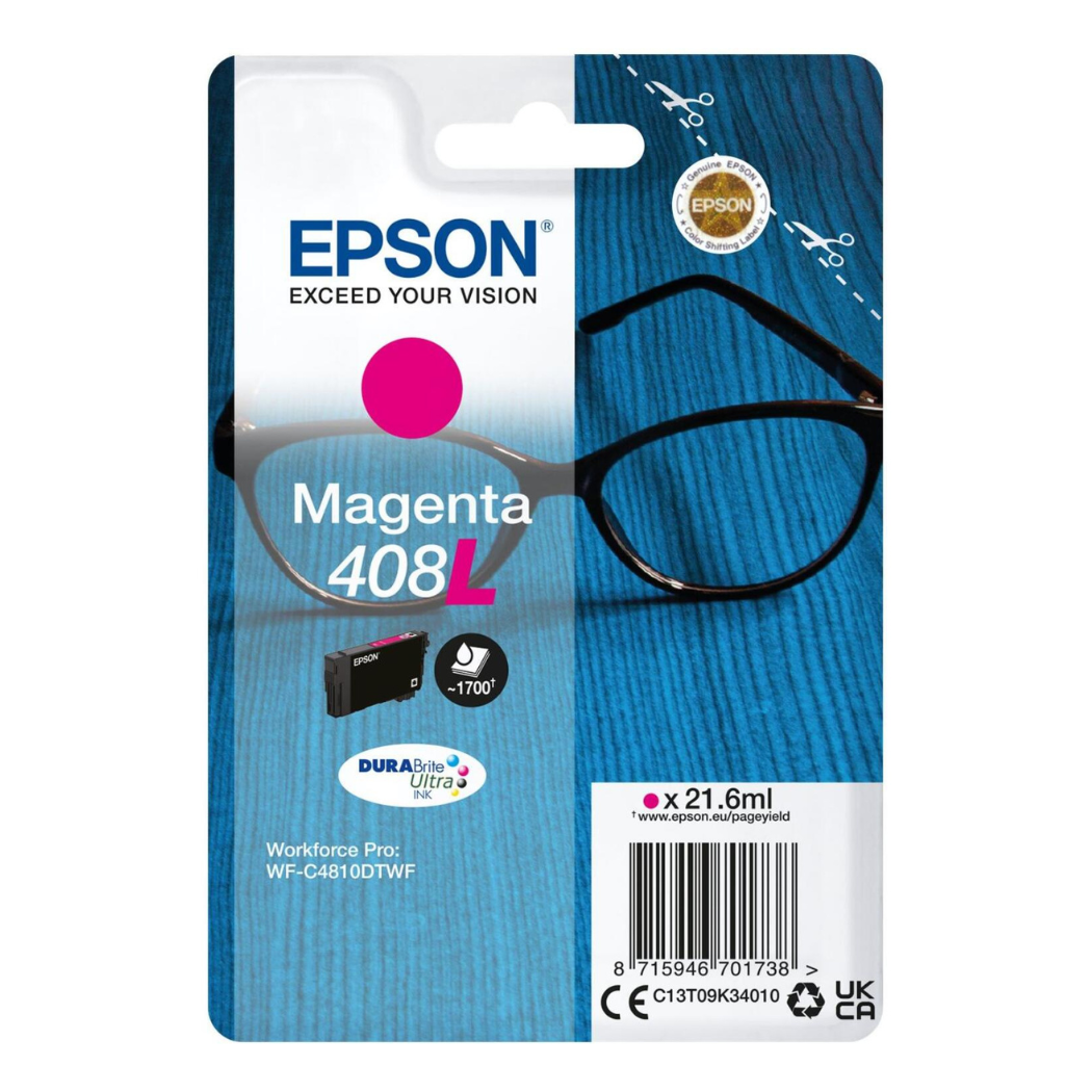 Epson 408L (C13T09K34010) magenta suuremahuline originaaltint