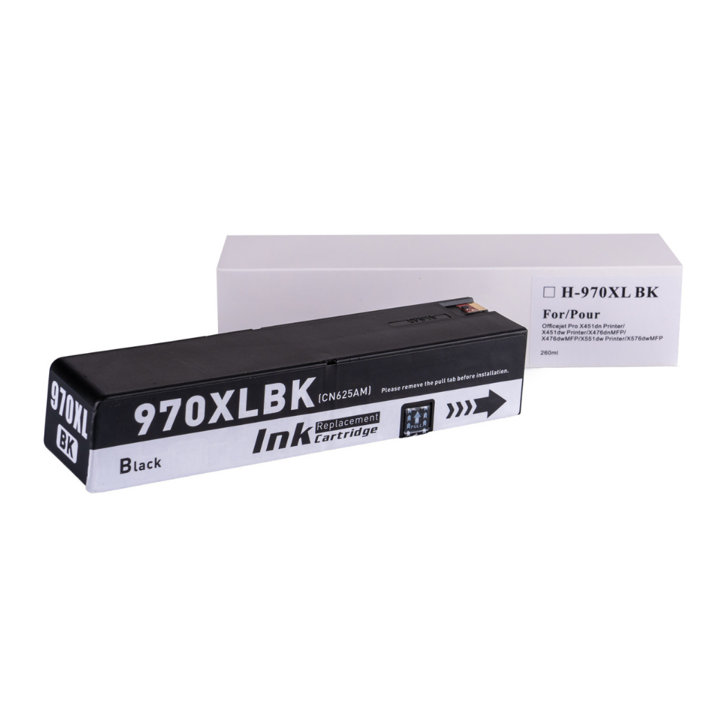 HP 970XL (CN625AE) must suuremahuline analoogtint 9200lk