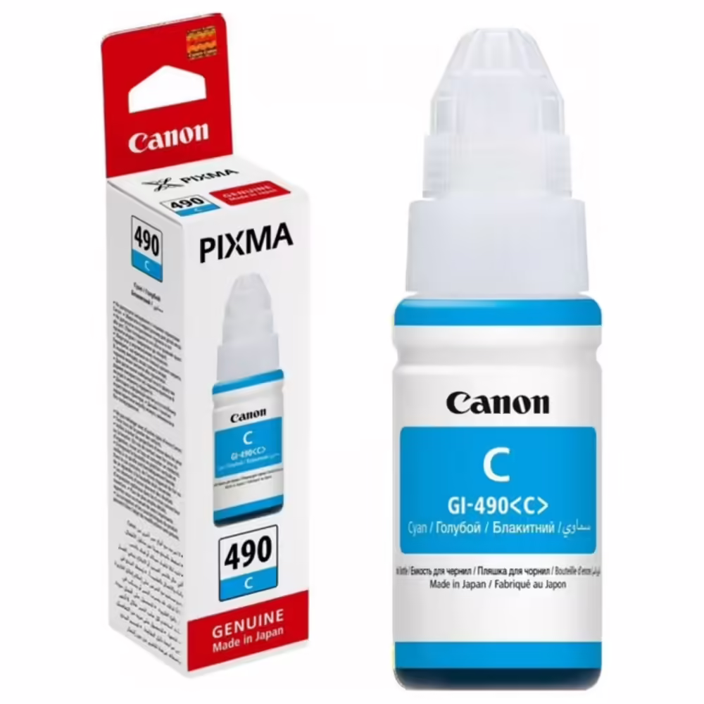 Canon GI-490 0664C001 tsüaan originaaltint