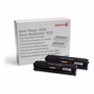 Xerox Phaser 3020 (WorkCentre 3025) must originaaltooner 2-pakk 2×1500lk