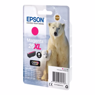 Epson 26XL (C13T26334012) magenta suuremahuline originaaltint 700lk