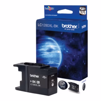 Brother LC1280XL must suuremahuline originaaltint 2400lk