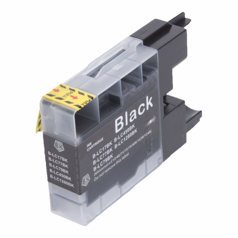 Brother LC1280XL must suuremahuline analoogtint 2400lk