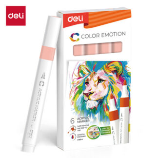 Akrüülmarker DELI 145 pearl pink