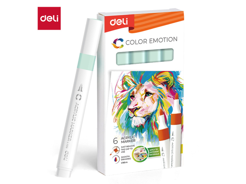 Akrüülmarker DELI 147 light green