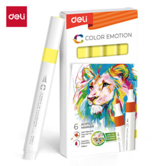 Akrüülmarker DELI 20 canary yellow