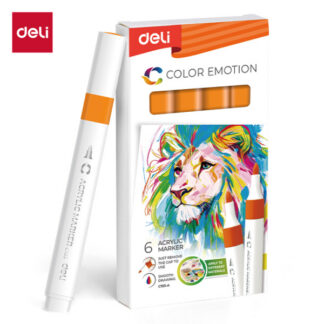 Akrüülmarker DELI 23 orange