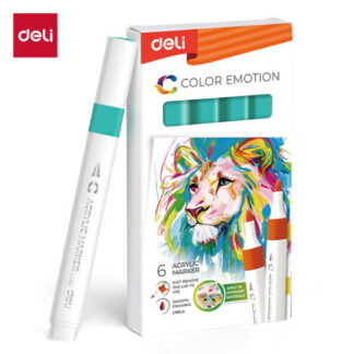 Akrüülmarker DELI 34 cyan blue