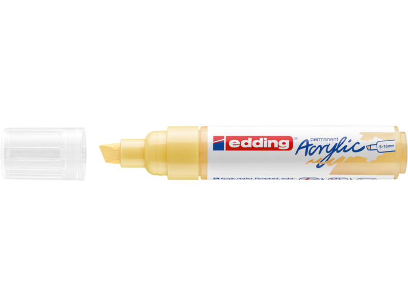 Akrüülmarker Edding 5000 pastellkollane