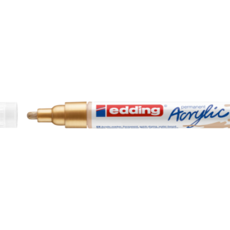 Akrüülmarker Edding 5100 kuldne